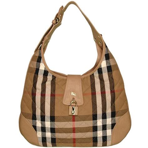 burberry hobo check